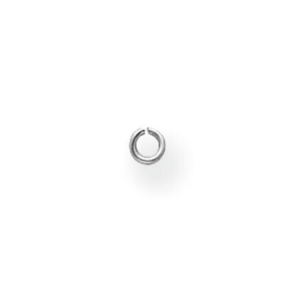 20 Gauge 3.00mm Round Jump Ring Setting 18k White Gold 8W2117, MPN: 8W2117,