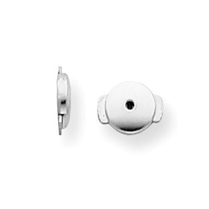 Small Guardian Back Earring Setting 18k White Gold 8W664, MPN: 8W664,