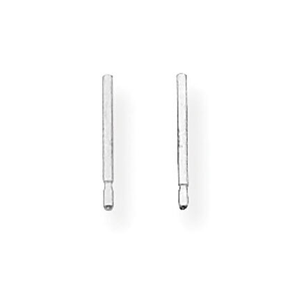 Post Earring Setting 18k White Gold 8W691, MPN: 8W691,
