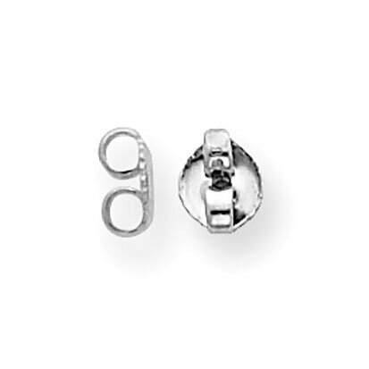 Earring Back Setting 18k White Gold 8W715, MPN: 8W715,