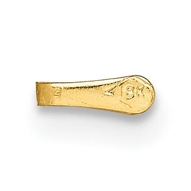 Solder Flush Endcap Setting 18k Yellow Gold 8Y2062, MPN: 8Y2062,