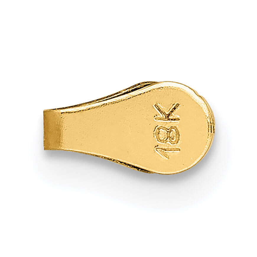 Solder Flush Endcap Setting 18k Yellow Gold 8Y2065, MPN: 8Y2065,