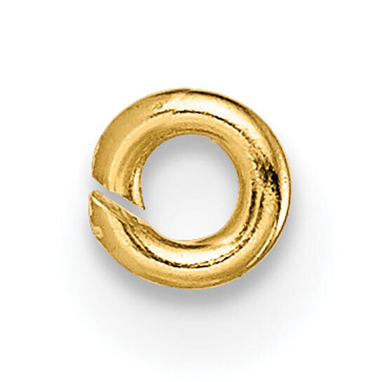 20 Gauge 3.00mm Round Jump Ring Setting 18k Yellow Gold 8Y2117