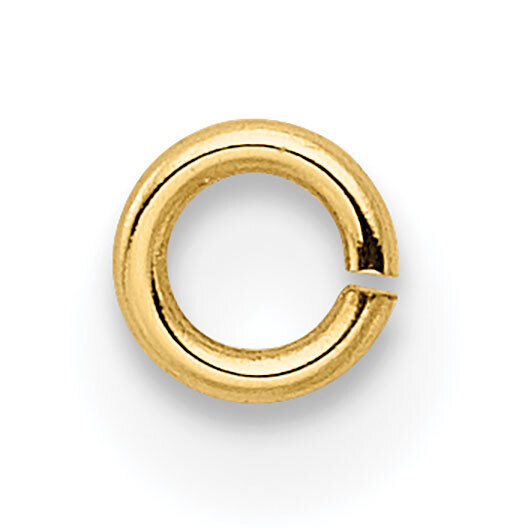 22 Gauge 3.20mm Round Jump Ring Setting 18k Yellow Gold 8Y2866