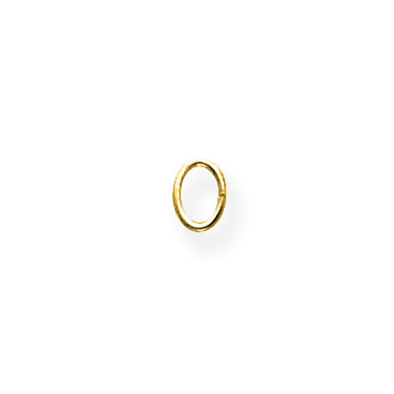 18 Gauge 6.6 x 4.8mm Oval Jump Ring Gold Filled GF2875, MPN: GF2875,