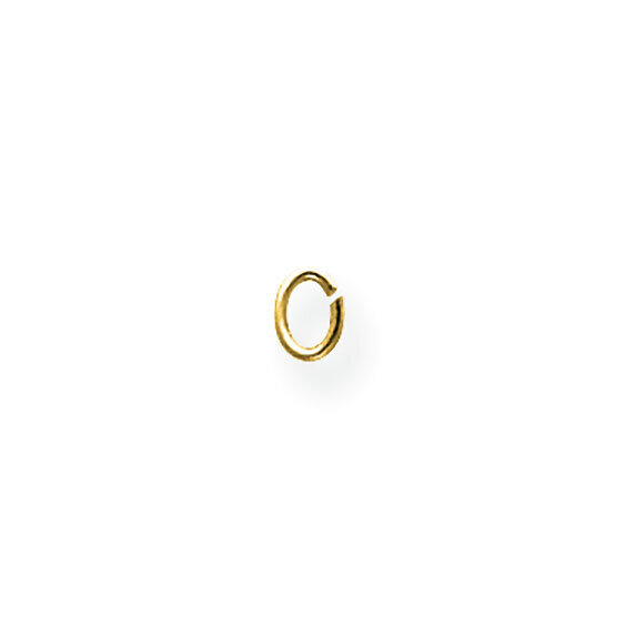 22 Gauge 3.5 x 2.8mm Oval Jump Ring Gold Filled GF2881, MPN: GF2881,