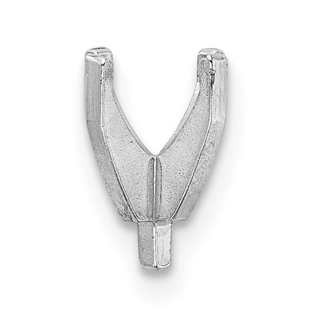 4-Prong Medium-High Heavy TruSeatr with Peg .12 Setting Palladium Round PD2606, MPN: PD2606,