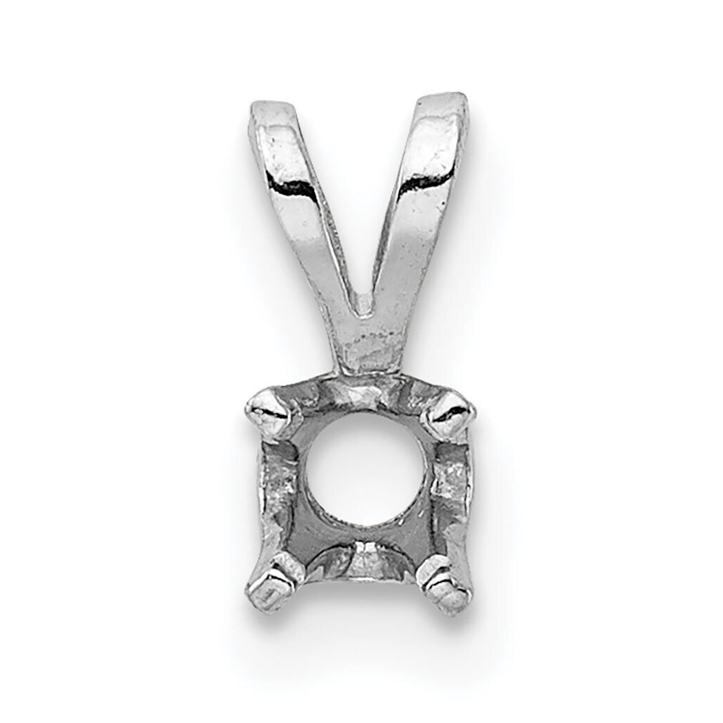4-Prong Heavy TruSeatr .05ct. Setting Palladium Round PD2611, MPN: PD2611,