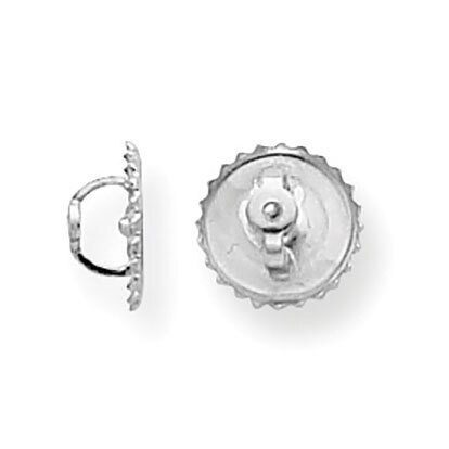 Threaded Earring Back Setting Platinum PL719, MPN: PL719,