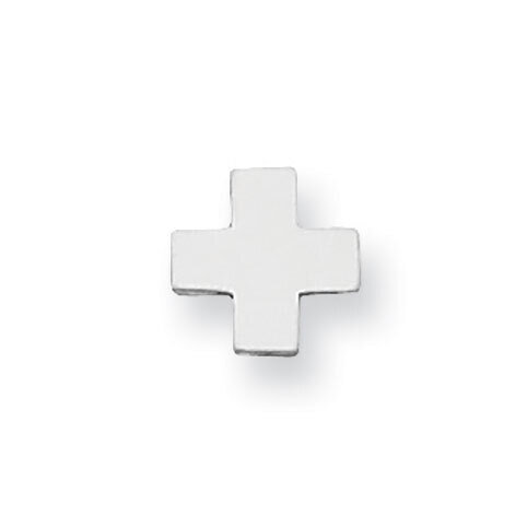 Cross Stamping Sterling Silver Rhodium-plated SS1349, MPN: SS1349,