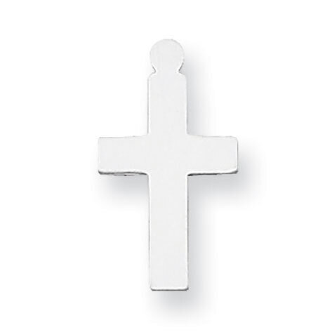 Cross Stamping Sterling Silver Rhodium-plated SS1396, MPN: SS1396,
