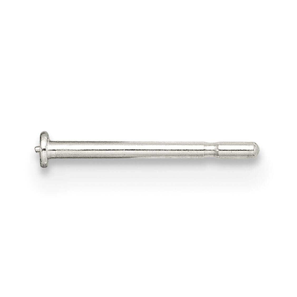 Single Notched with Pad .030 x .375 inch Fusion Post Sterling Silver SS3077, MPN: SS3077,