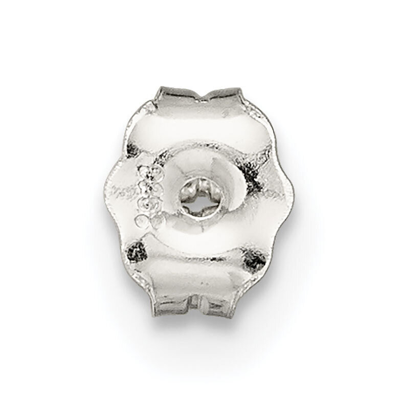 Medium Earring Nut Sterling Silver SS3087, MPN: SS3087,