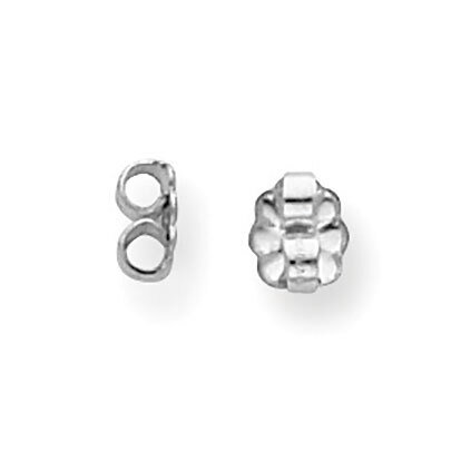 Heavy Earring Nut Sterling Silver SS3091, MPN: SS3091,