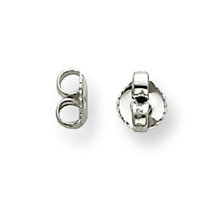 Heavy Earring Nut Sterling Silver SS3092, MPN: SS3092,