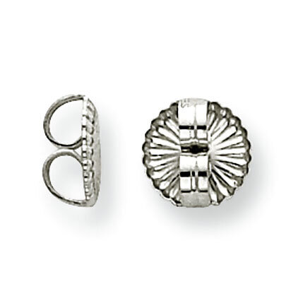 Ultra Heavy Earring Nut Sterling Silver SS3097, MPN: SS3097,