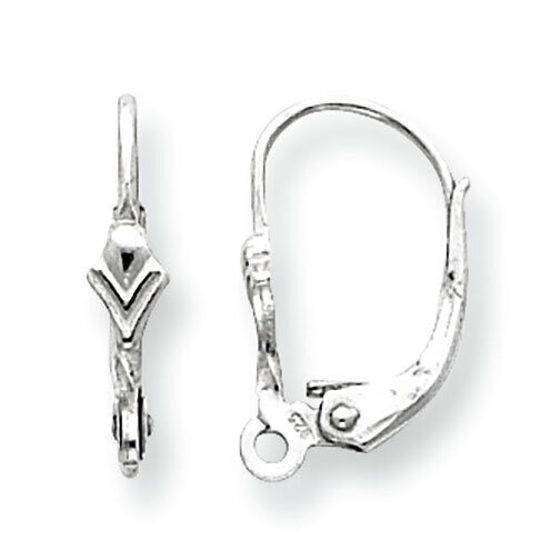 Leverback Setting Sterling Silver SS3112, MPN: SS3112,