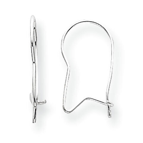.032 inch Kidney Wire Sterling Silver SS3127, MPN: SS3127,