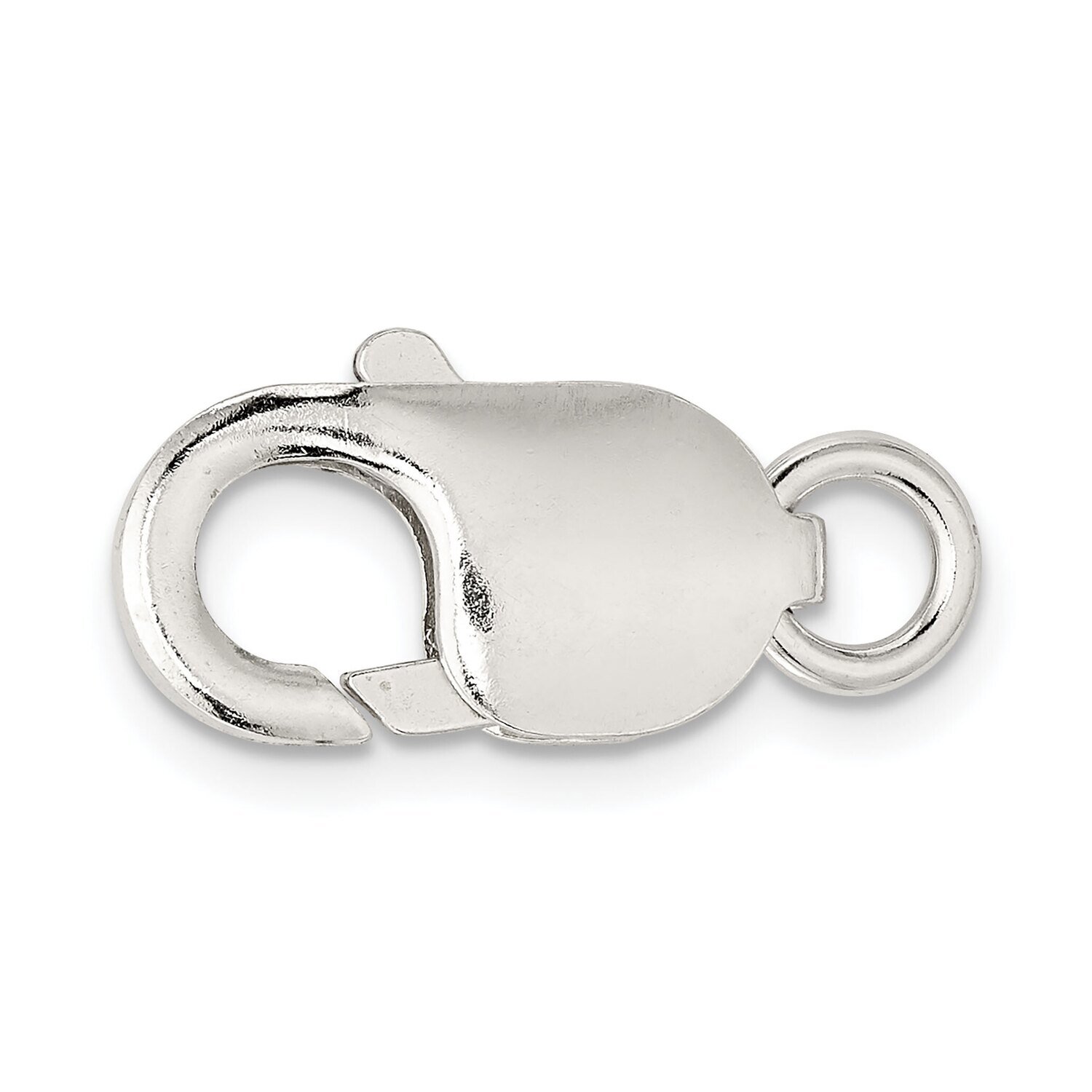 Standard Weight 16.3 x 8mm Lobster with Jump Ring Clasp Sterling Silver SS3379, MPN: SS3379,