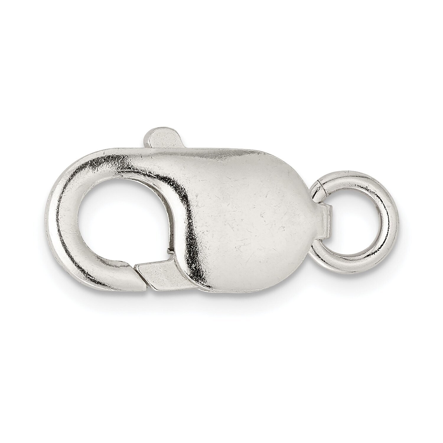 Standard Weight 18.3 x 9.1mm Lobster with Jump Ring Clasp Sterling Silver SS3380, MPN: SS3380,