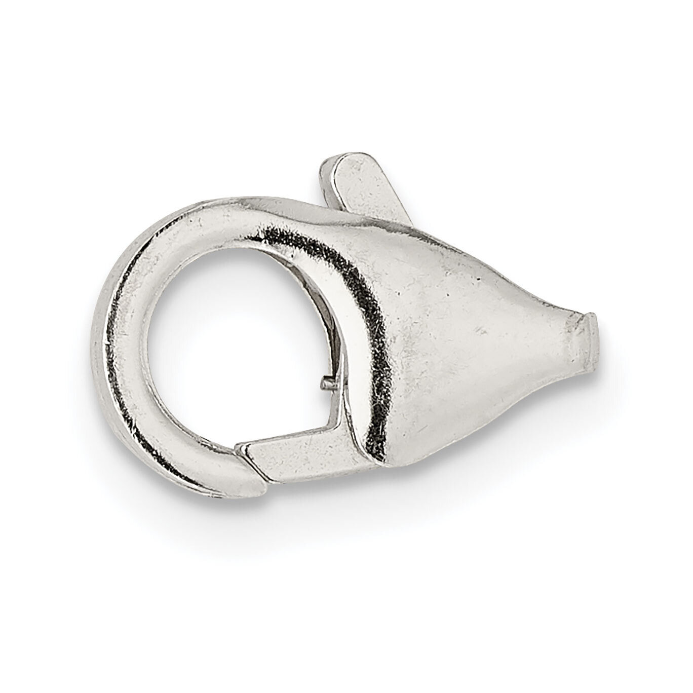 12 x 7mm Lobster Clasp Sterling Silver SS3386, MPN: SS3386,