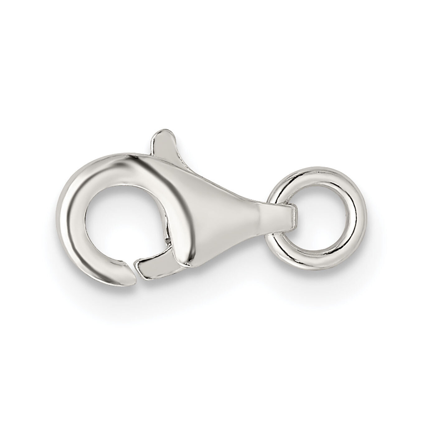 9.4 x 5mm Fancy Lobster with Jump Ring Clasp Sterling Silver SS3387, MPN: SS3387,