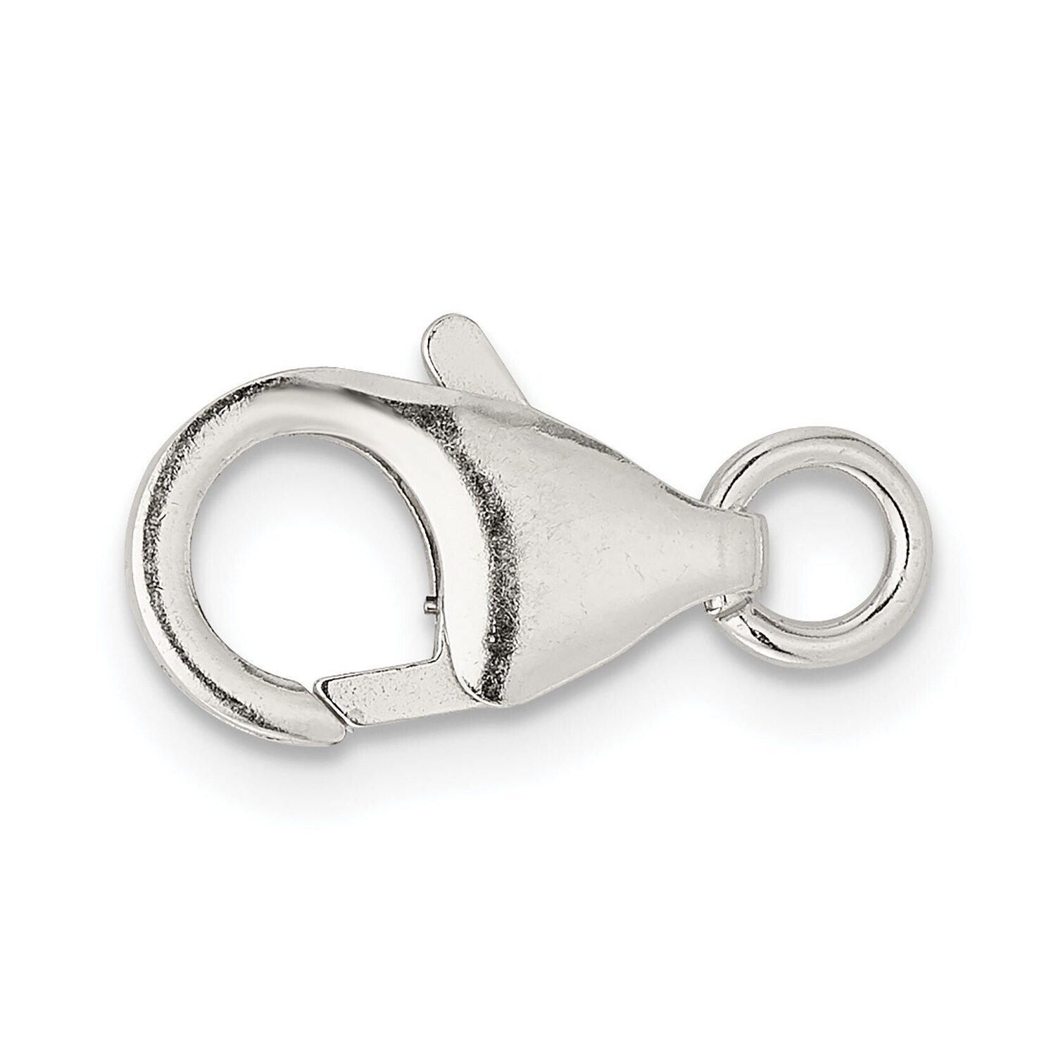 12 x 7mm Fancy Lobster with Jump Ring Clasp Sterling Silver SS3389, MPN: SS3389,