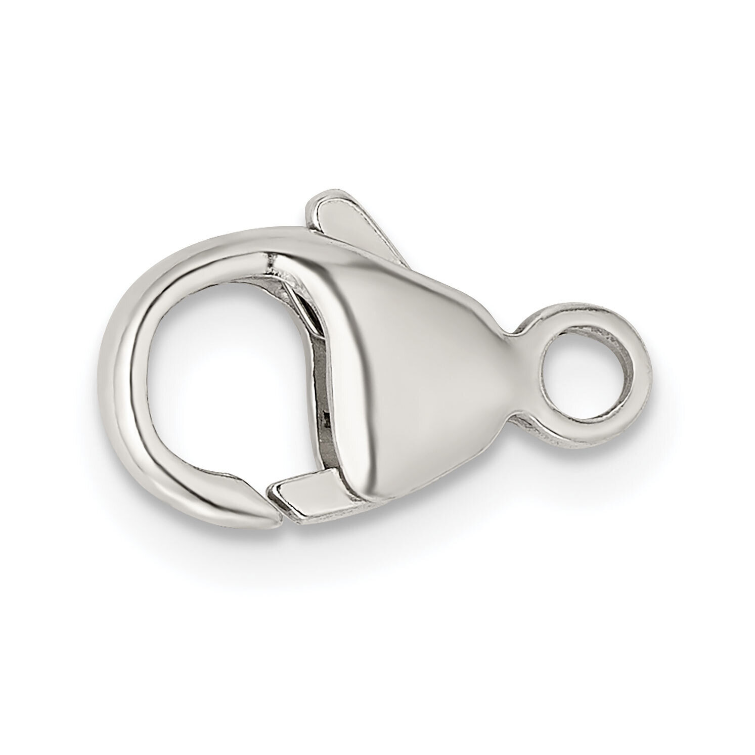 13 x 7.4mm Fancy Lobster with Jump Ring Clasp Sterling Silver SS3393