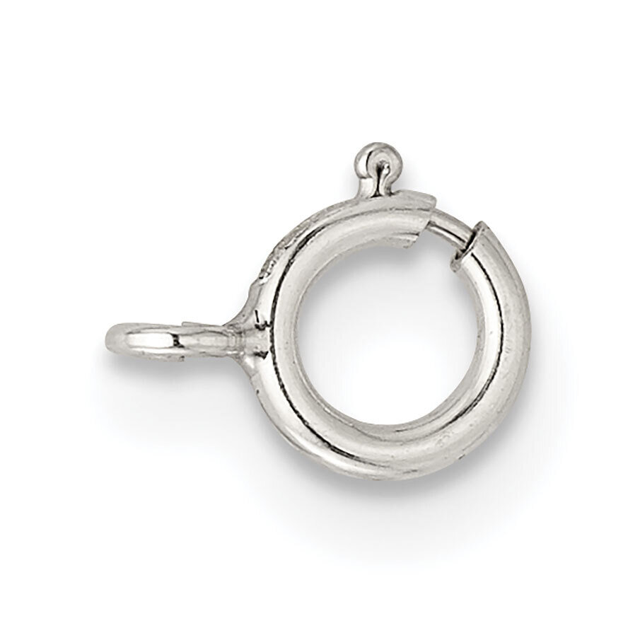4.75mm Spring Ring with Open Ring Clasp Sterling Silver SS3420, MPN: SS3420,
