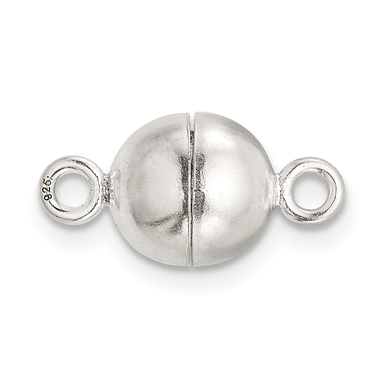 8.0mm Polished Magnetic Clasp Sterling Silver SS3632, MPN: SS3632,