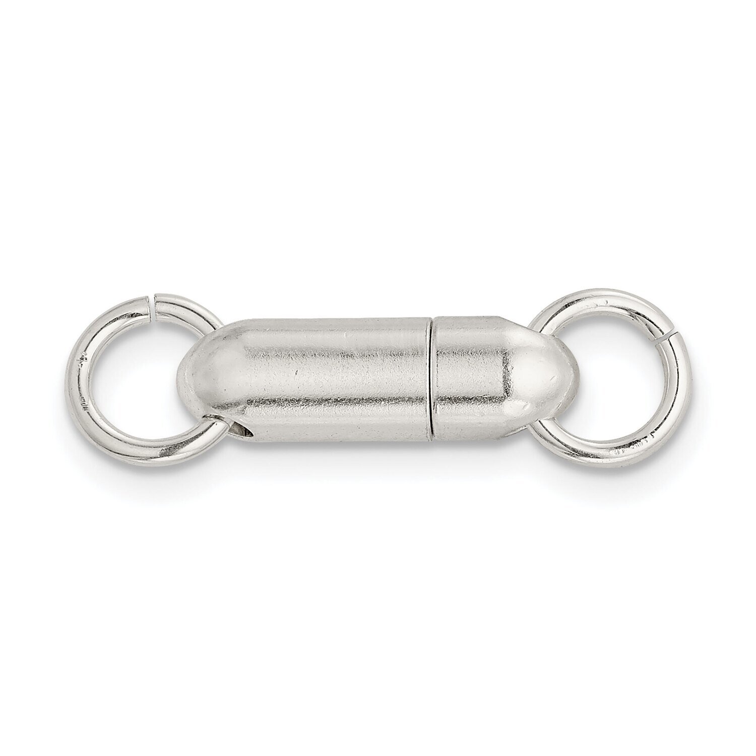 14.5 x 4.5mm Polished Magnetic Clasp Sterling Silver SS3637, MPN: SS3637,