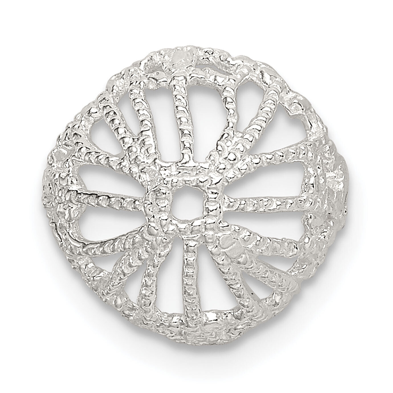 10.8mm Bead Cap Sterling Silver SS4515, MPN: SS4515,