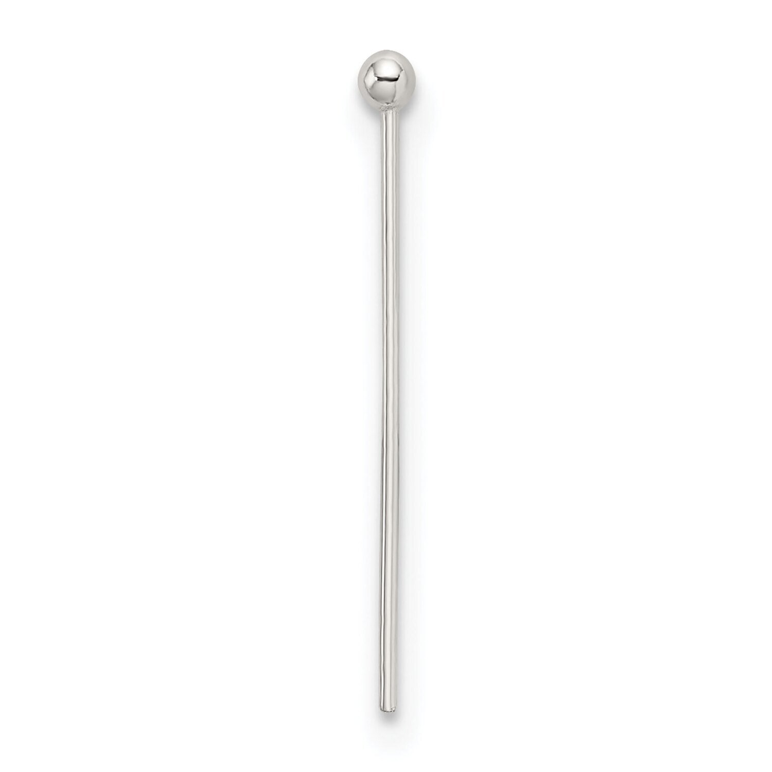 3/4 inch Ball Head Pin Sterling Silver SS4554, MPN: SS4554,