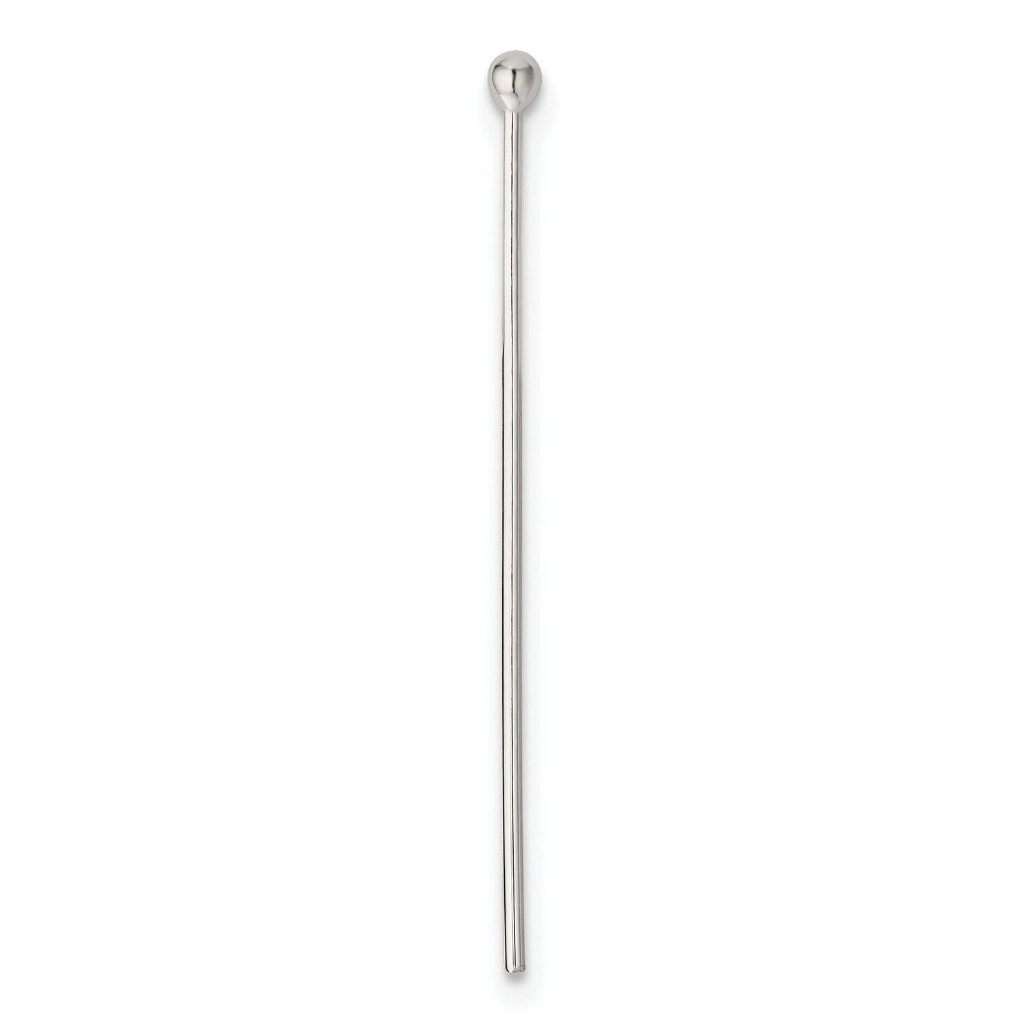 1 1/4 inch Ball Head Pin Sterling Silver SS4564, MPN: SS4564,