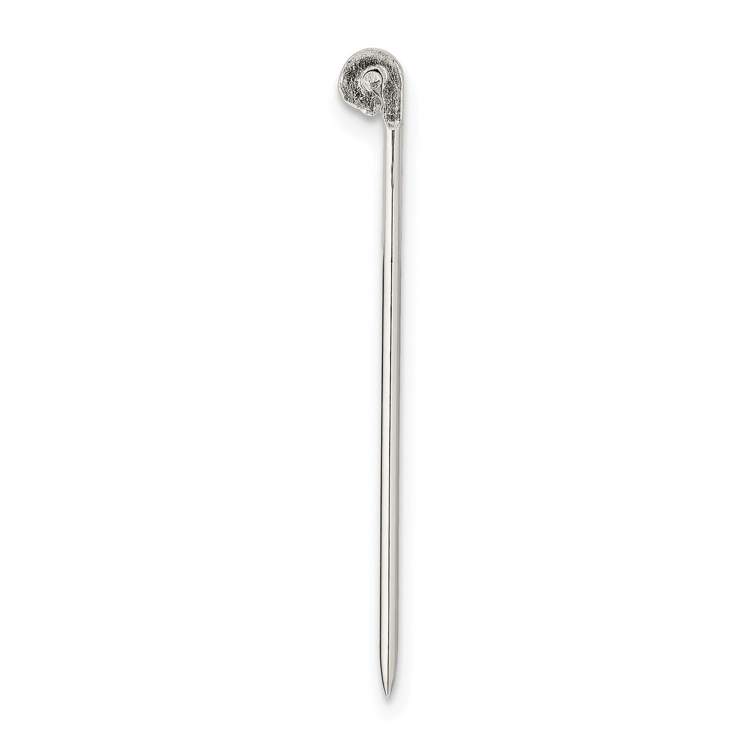 1 1/4 inch Assembled Pin Setting Sterling Silver SS4624, MPN: SS4624,