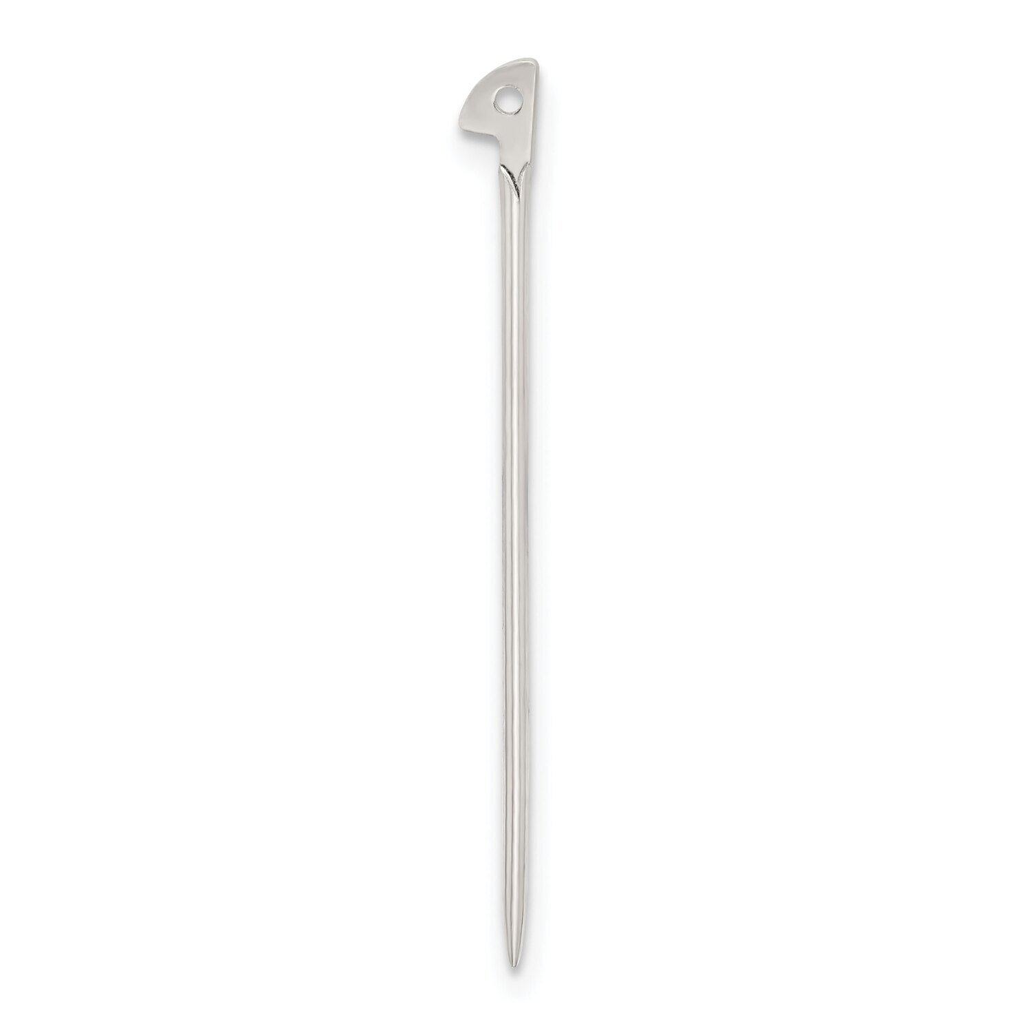 1 1/4 inch Pin Component Sterling Silver SS4635, MPN: SS4635,