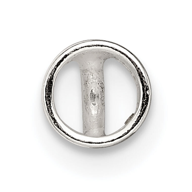 7.5 x 4.5mm Crimp End Sterling Silver SS4833, MPN: SS4833,