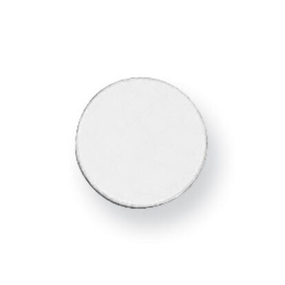Round Stamping 14k White Gold WG1005, MPN: WG1005,