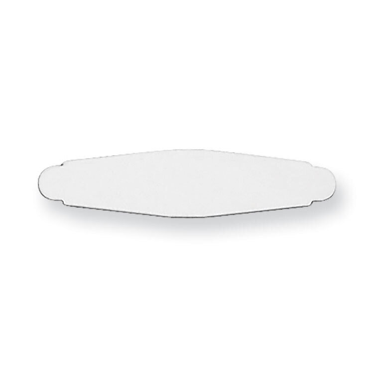 Bracelet Blank Stamping 14k White Gold WG1432, MPN: WG1432,