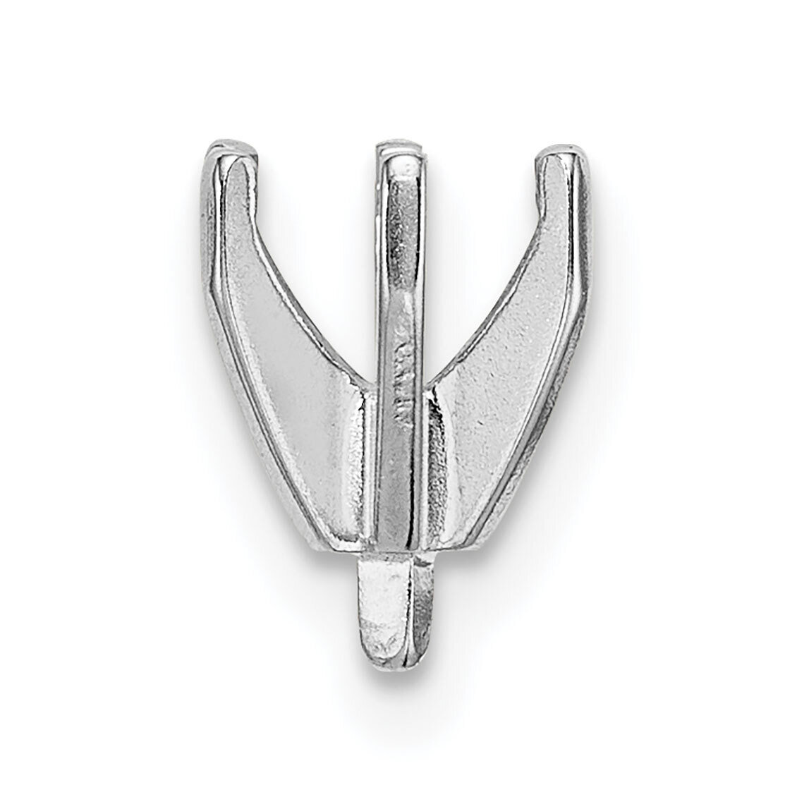 Round 6-Prong Medium to High TruSeatr Peg .12ct. Setting 14k White Gold WG148, MPN: WG148,