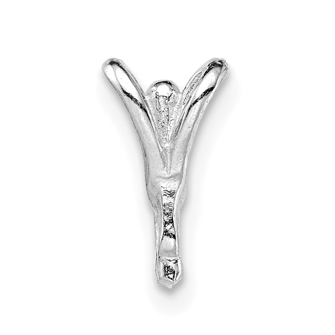 Casted with Ring Bail 14k White Gold WG1518, MPN: WG1518,