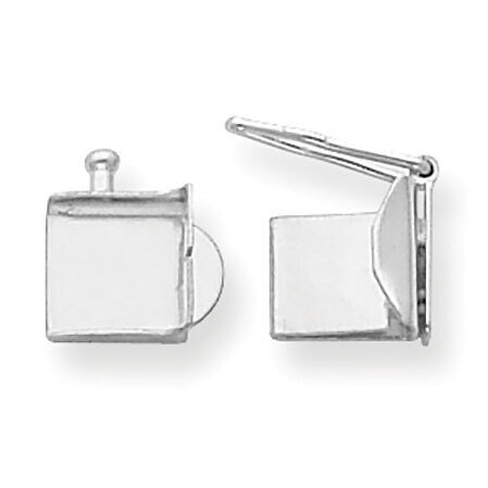 Replacement Tongue for Folded Box Clasp 14k White Gold WG1842X, MPN: WG1842X,