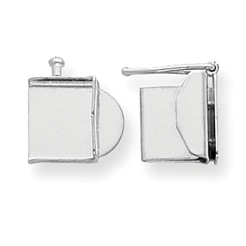 Replacement Tongue for Folded Box Clasp 14k White Gold WG1843X, MPN: WG1843X,