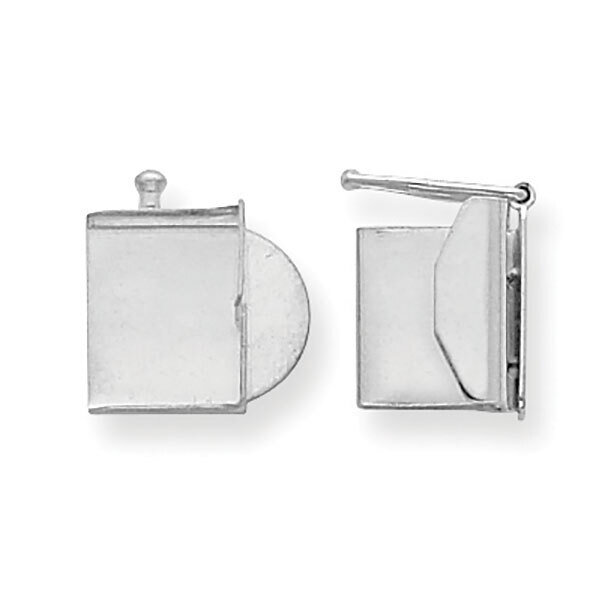 Replacement Tongue for Folded Box Clasp 14k White Gold WG1844X, MPN: WG1844X,