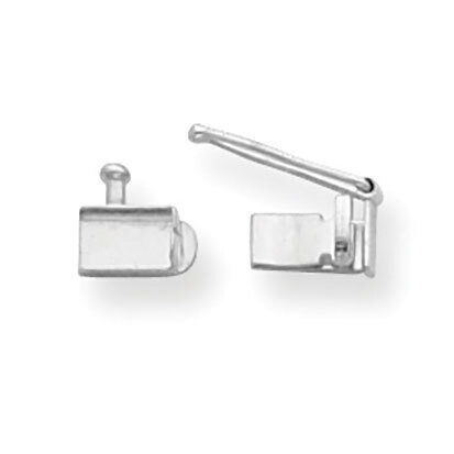 Replacement Tongue for Push Box Clasp 14k White Gold WG1852X, MPN: WG1852X,