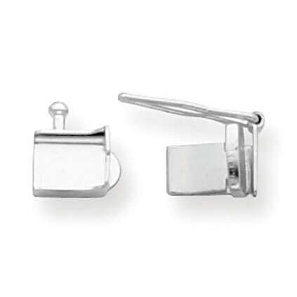 Replacement Tongue for Push Box Clasp 14k White Gold WG1854X, MPN: WG1854X,
