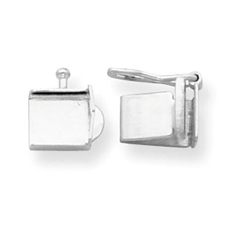 Replacement Tongue for Push Box Clasp 14k White Gold WG1855X, MPN: WG1855X,