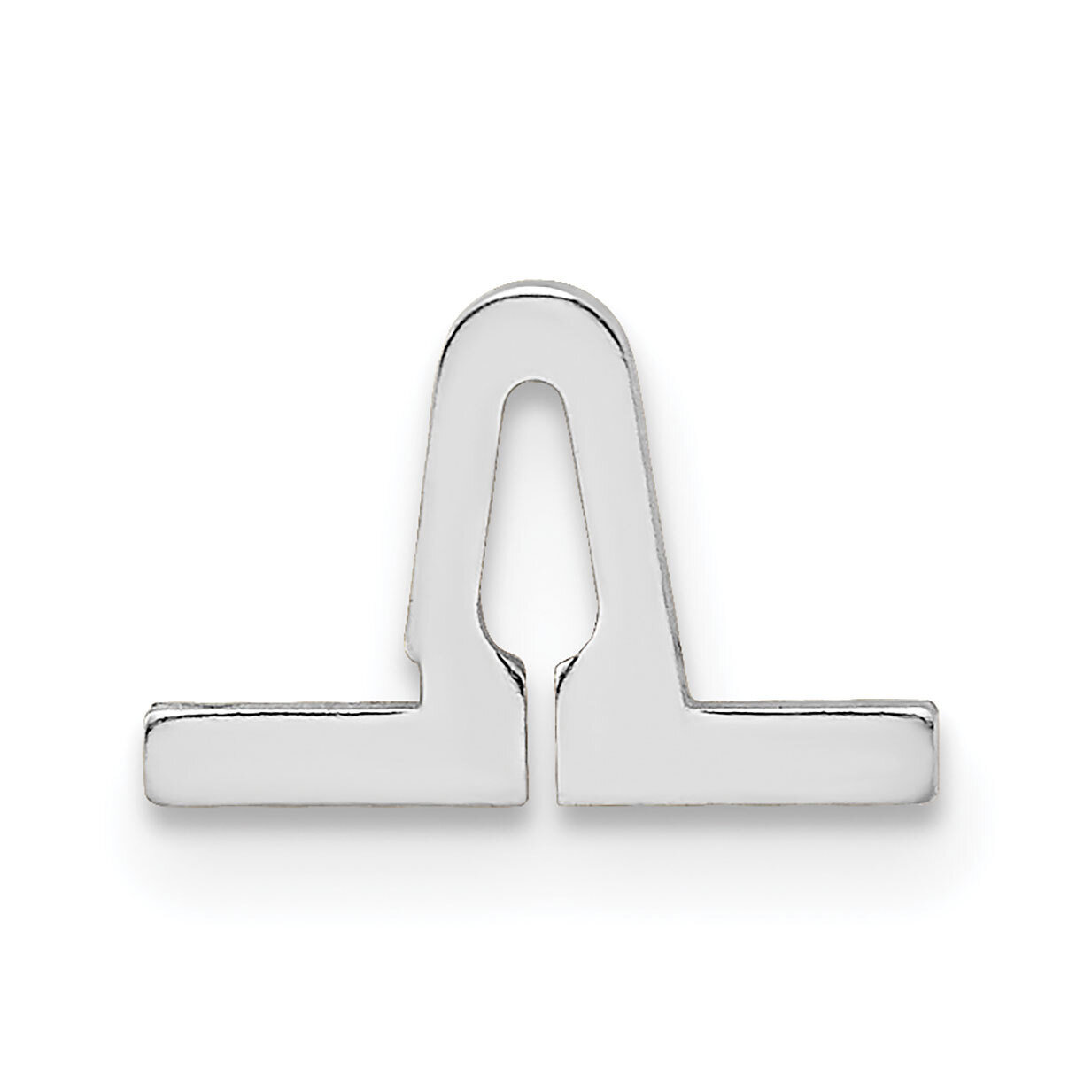 Tongue - Male Component 14k White Gold WG1871, MPN: WG1871,