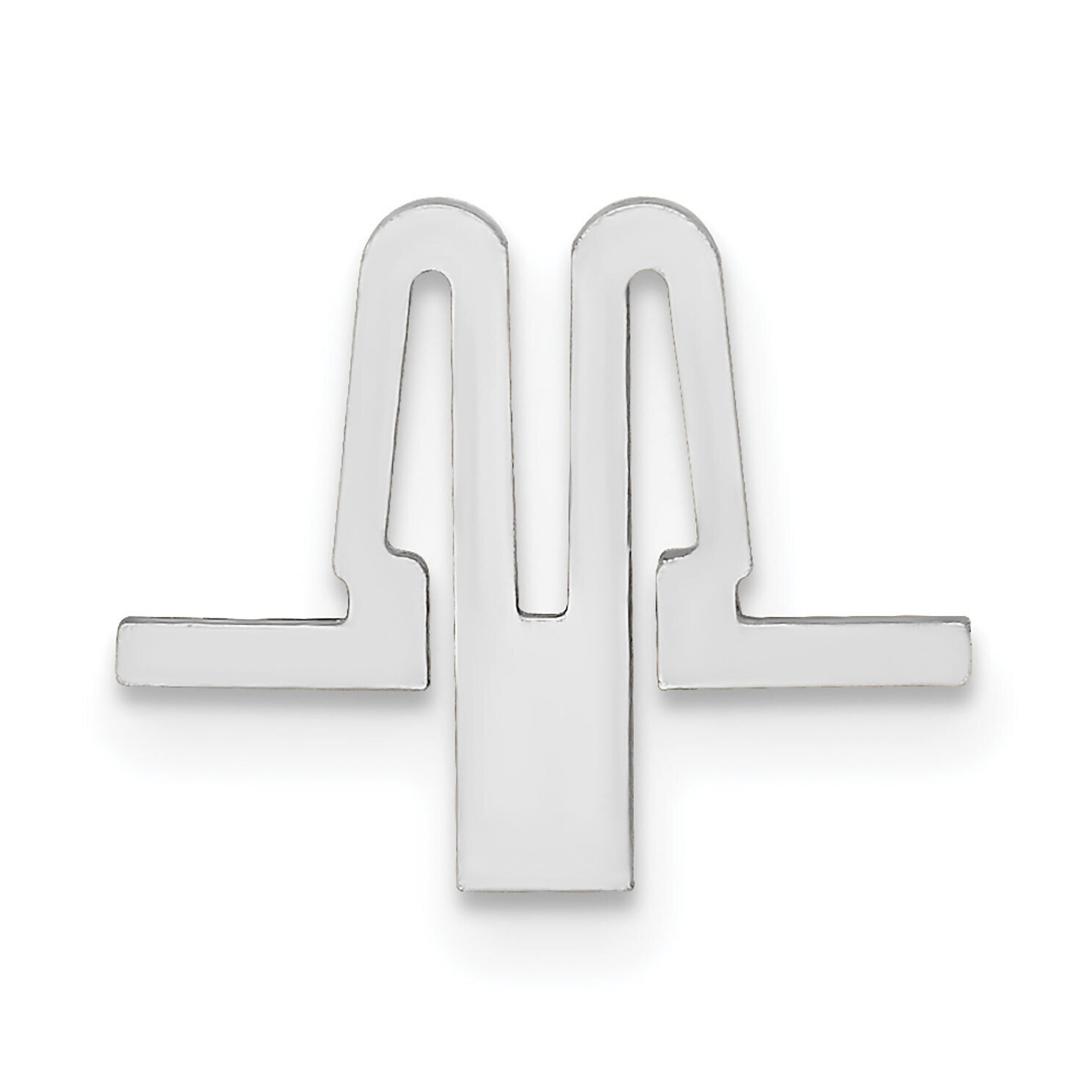 Tongue - Male Component 14k White Gold WG1876, MPN: WG1876,