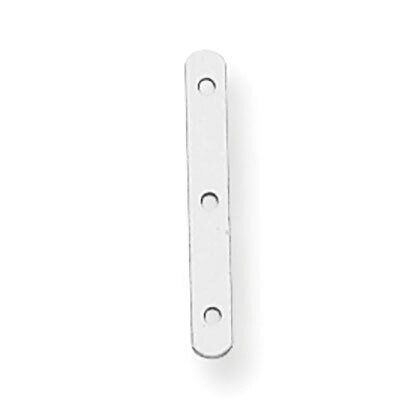 3-Strand 7mm Pearl Spacer 14k White Gold WG2407, MPN: WG2407,